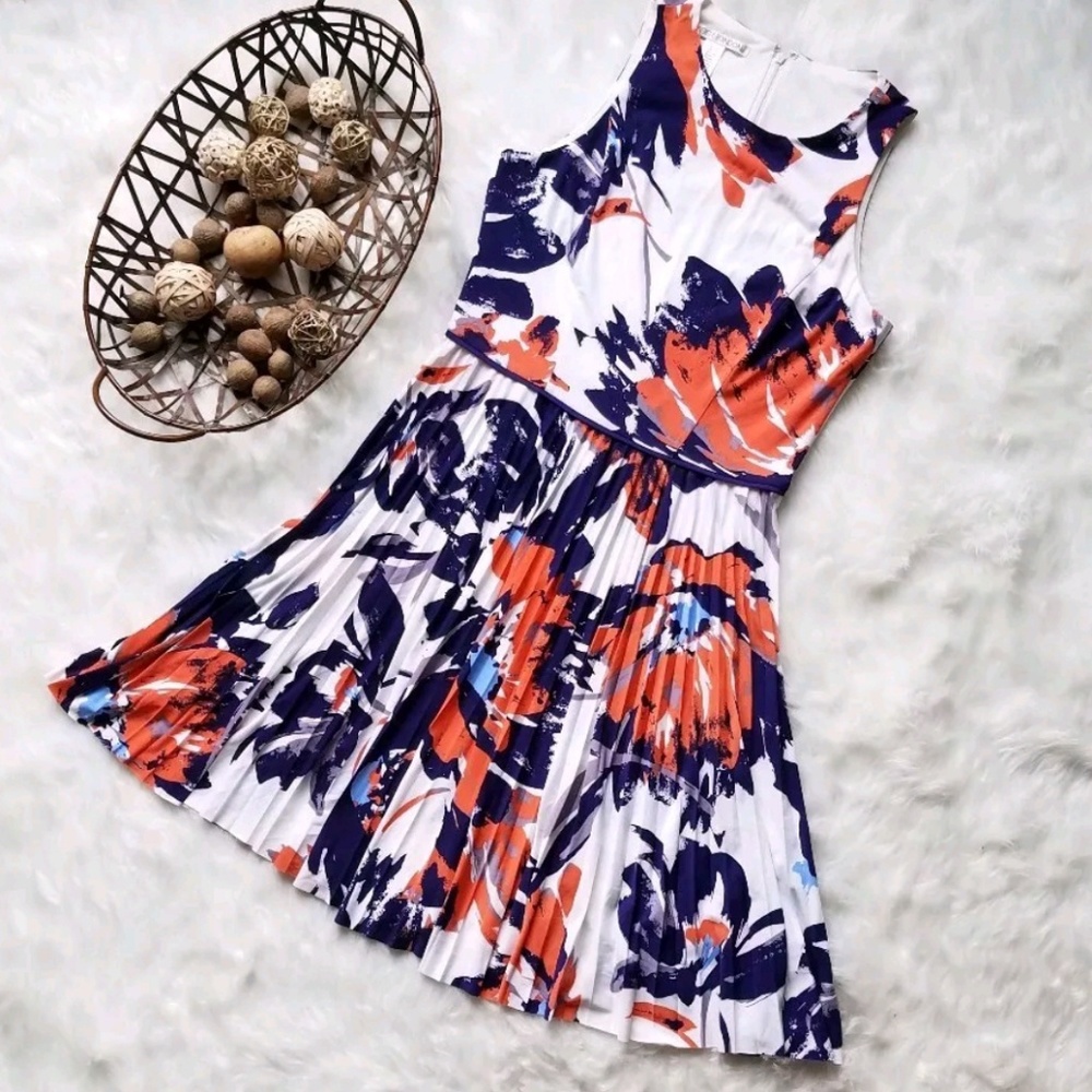 Maggy London sleeveless dress fit and flare